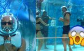 PHOTOS: Take a dip in the world's first UNDERWATER oxygen bar!