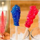 Lead The Toast With Rock Candy Champagne Cocktails