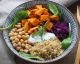 Healthy Meals: Chickpea & Sweet Potato Buddha Bowl with Creamy Chive Dressing
