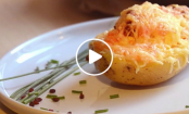 VIDEO: Super Cheesy Chorizo Baked Potatoes