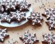 Chocolate Snowflake Shortbread Cookies