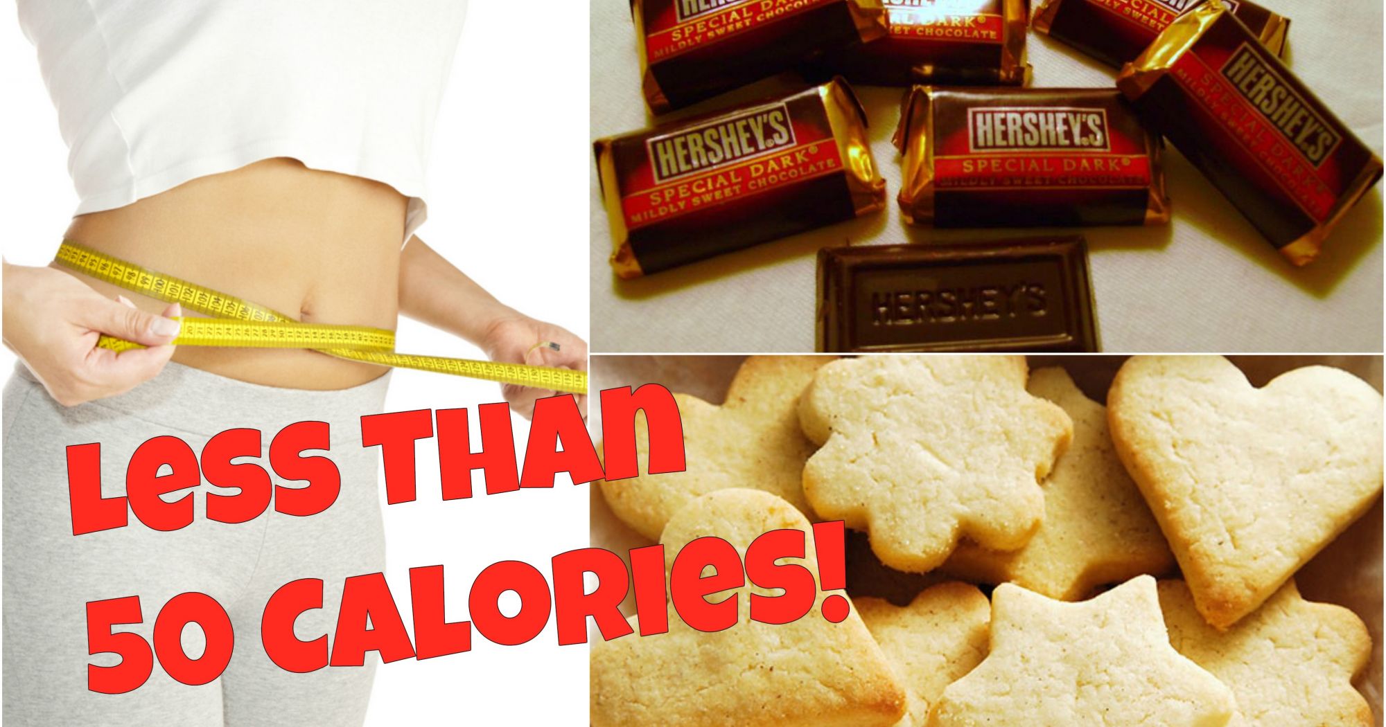 50 snacks with 50 calories or less! Perfect for a successful diet!