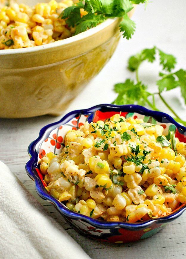 Mexican corn salad - © A dish of daily life