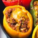 These Ground Turkey STUFFED PEPPERS Really Hit the Spot!