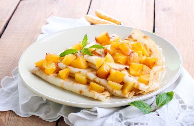 Fruit crepes