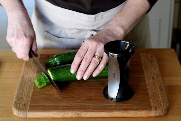 Prep the zucchinis
