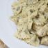 5 ingredient pesto chicken bow tie pasta