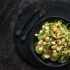 Raw Brussels Sprouts with Apple, Hazelnut and Maple Salad