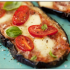 12. Eggplant margherita pizza tartines