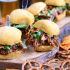 BBQ Sliders With Bok Choy And Carrot Slaw
