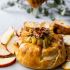 Brie En Croute with Apples and Pecans