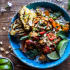 Sweet Thai Chili Peanut chicken ANd Grilled Pineapple Stir Fry