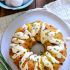 Bacon, Egg and cheese Monkey Bread