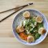 Vegetarian Vietnamese bo bun