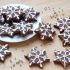 Chocolate Snowflake Cookies