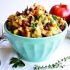 Crock pot cranberry and apple stuffing
