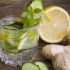 Water with Ginger and Cucumber