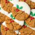White chocolate Dipped Ginger Cookies