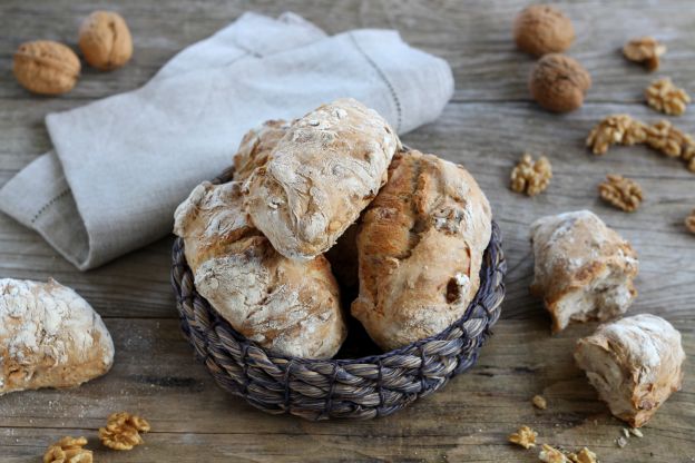 Nutty No-Knead Bread Rolls