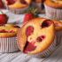Ultra Fruity & Moist Strawberry Muffins