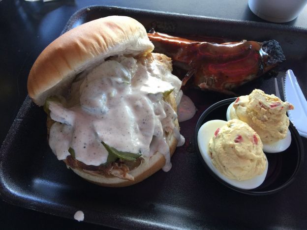1. Alabama: Smoked Chicken Sandwich (Saw's BBQ)