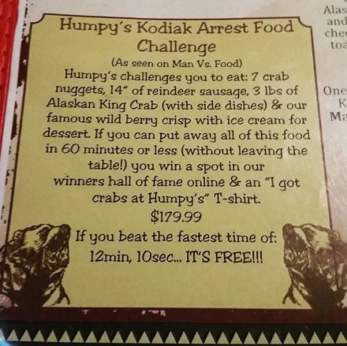 Alaska - Humpy's Kodiak Arrest Challenge