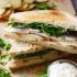 Turkey, apple and Brie sandwiches