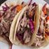 Roasted duck tacos with Asian Coleslaw