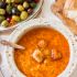 Healthy Spanish Garlic Soup (Sopa de Ajo)
