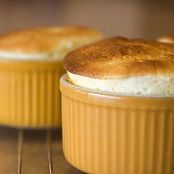 Souffle from cheese in the microwave - Step 1