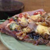 Cabernet Crusted Duck Pizza - Step 4