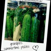 grandpa's summertime pickles
