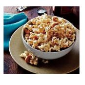 Spicy Maple-Cashew Popcorn