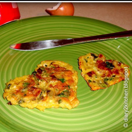 Easy Spicy Egg Omelette
