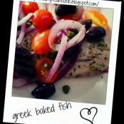 greek baked fish