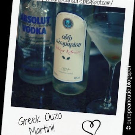 Greek Ouzo Martini