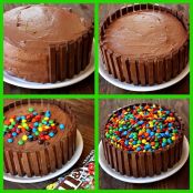 Kit Kat cake - Step 3