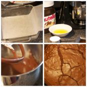Nutella Brownies - Step 1
