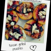 tuscan grilled peaches