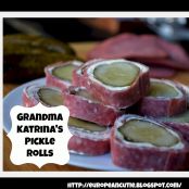 Grandma Katrina's Pickle Rolls