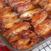 Caramelized Baked Chicken Wings and Legs
