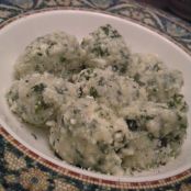 Ravioli Nudi, Little Field Mice or Spinach and Ricotta Dumplings