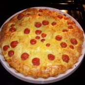 Clafoutis with Cherry Tomatoes