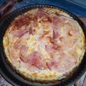 My quiche with bacon