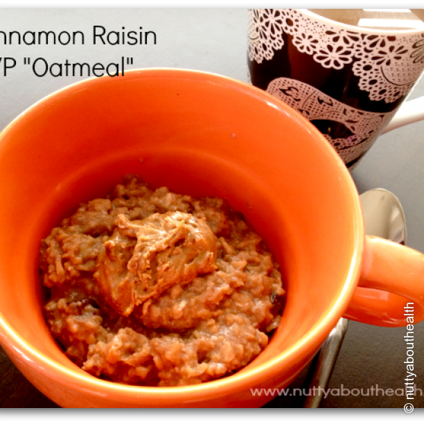Cinnamon Raisin TVP Oatmeal