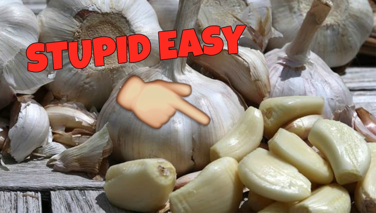 Kitchen HACK How To Peel Garlic In Seconds