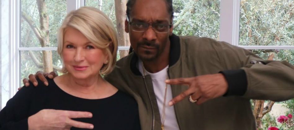 Martha Stewart and Snoop Dogg Recreated That Iconic Ghost Scene