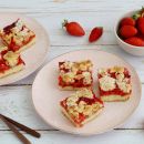 Afternoon Delight: These Crunchy, Sweet Strawberry Bars will Brighten Up Your Day
