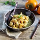 Sweet & Savory Chicken Curry with Seasonal Persimmons
