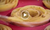 VIDEO: Easy Bacon Potato Roses